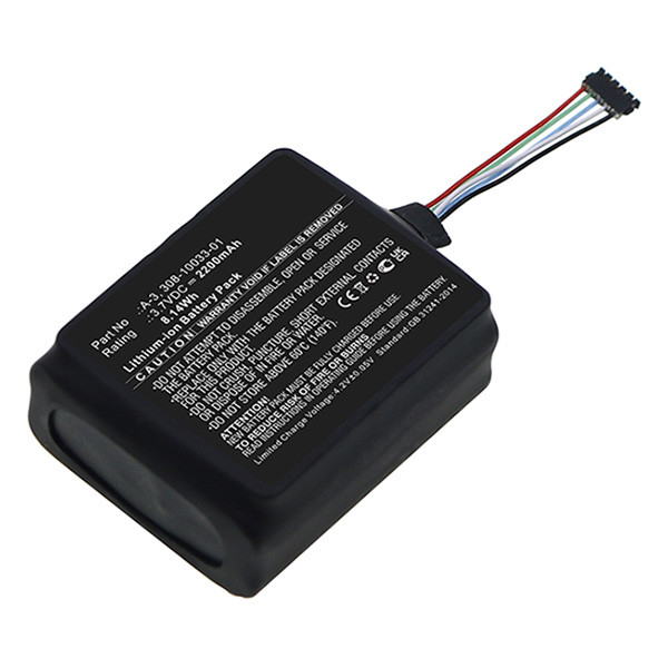 Arlo A-3 / 308-10033-01 accu (3.7 V, 2400 mAh, 123accu huismerk)  AAR00206 - 1