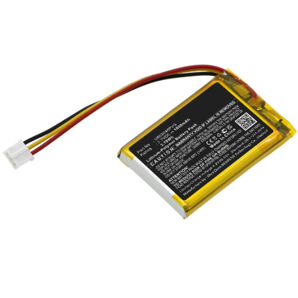 Astro U603048PVG accu (3.7 V, 1000 mAh, 123accu huismerk)  AAS00855 - 1