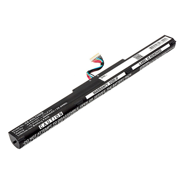 Asus A41N1501 / 0B110-00360000 accu (15 V, 2600 mAh, 123accu huismerk)  AAS00547 - 1