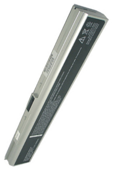 Asus A42-W1 / 90-N901B1000 accu zilver (14.8 V, 4400 mAh, 123accu huismerk)  AAS00207 - 1