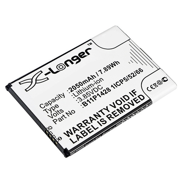 Asus B11P1428 1ICP/52/66 accu (2050 mAh, 123accu huismerk)  AAS00545 - 1