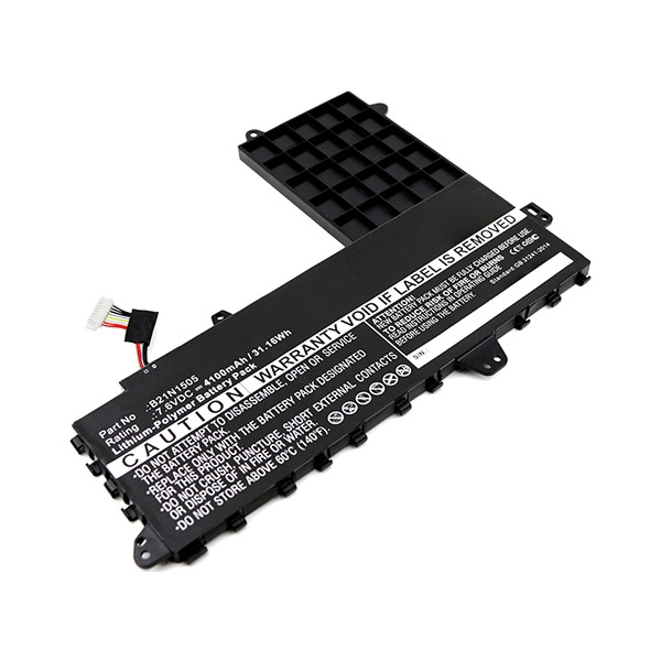 Asus B21N1505 / 0B200-01400200M accu (7.6 V, 4100 mAh, 123accu huismerk)  AAS00549 - 1