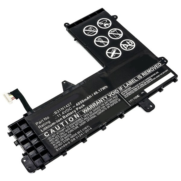 Asus B31N1427 / 0B200-01430000 accu (11.4 V, 4050 mAh, 123accu huismerk)  AAS00573 - 1