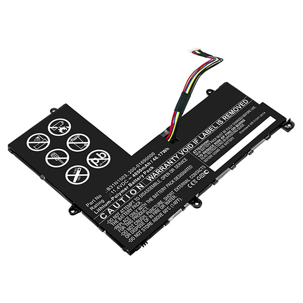 Asus B31N1503 accu (11.4 V, 4050 mAh, 123accu huismerk)  AAS00720 - 1