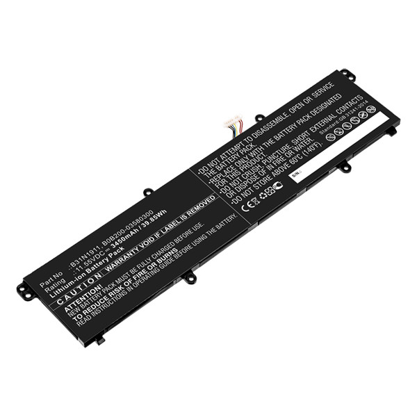 Asus B31N1911 / B0B200-03580300 accu (11.55 V, 3450 mAh, 123accu huismerk)  AAS00748 - 1