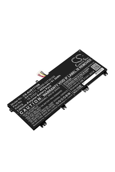 Asus B41N1711 / 0B200-02730100 accu  (15.2 V, 4050 mAh, 123accu huismerk)  AAS00752 - 1