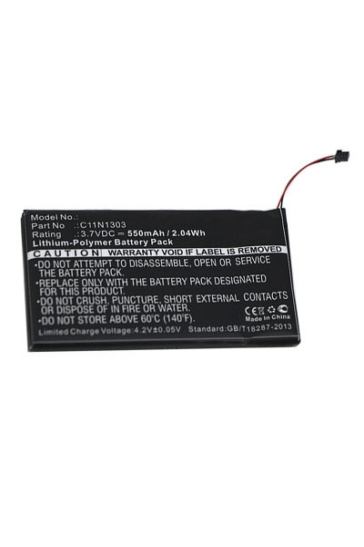 Asus C11N1303 accu (550 mAh, 123accu huismerk)  AAS00502 - 1