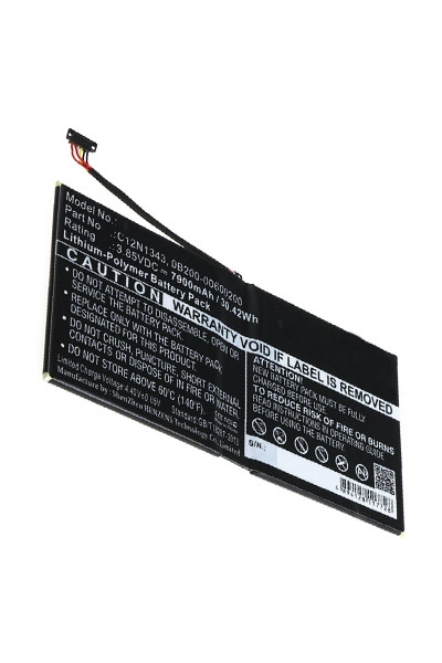 Asus C12N1343 / 0B200-00600200 accu (3.9 V, 7900 mAh, 123accu huismerk)  AAS00481 - 1