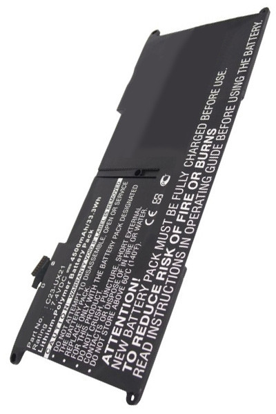 Asus C23-UX21 accu (7.4 V, 4500 mAh, 123accu huismerk)  AAS00113 - 1