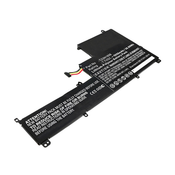 Asus C23N1606 accu (7.7 V, 5050 mAh, 123accu huismerk)  AAS00691 - 1