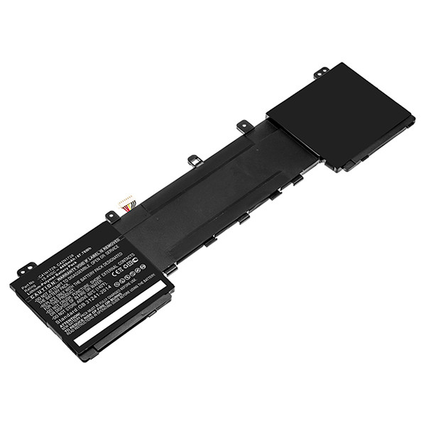 Asus C41N1728 / C42N1728 accu (15.4 V, 4400 mAh, 123accu huismerk)  AAS00758 - 1