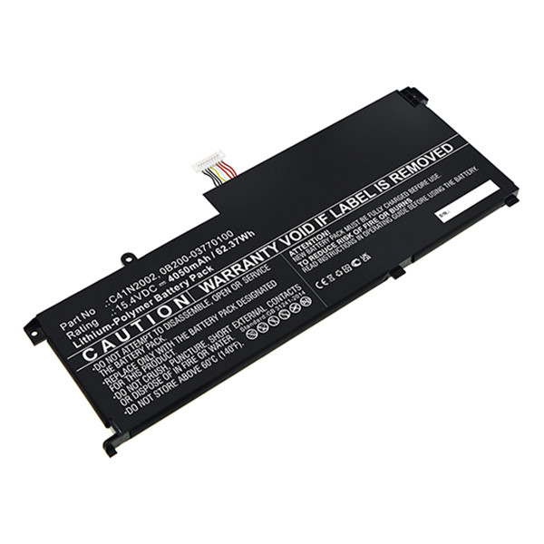 Asus C41N2002 / 0B200-03770100 accu (15.4 V, 4050 mAh, 123accu huismerk)  AAS00849 - 1