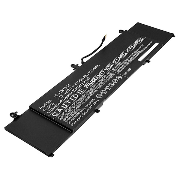 Asus C41PpEH / C41N1814 accu (15.4 V, 4700 mAh, 123accu huismerk)  AAS00701 - 1