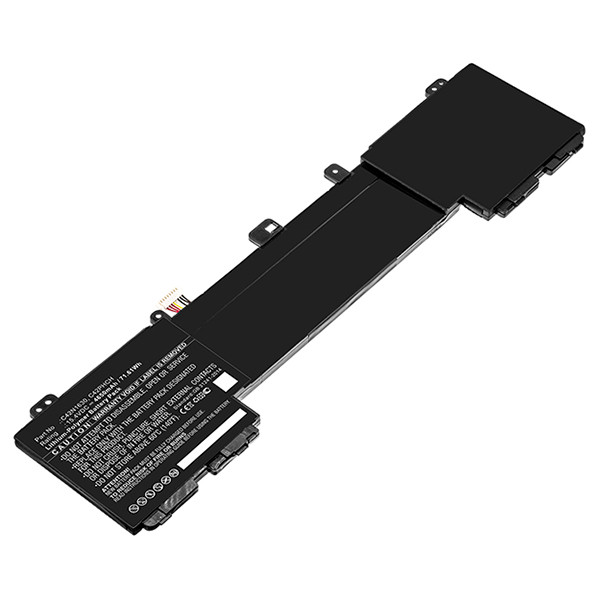 Asus C42PHCH / C42N1630 accu (15.4 V, 4650 mAh, 123accu huismerk)  AAS00765 - 1