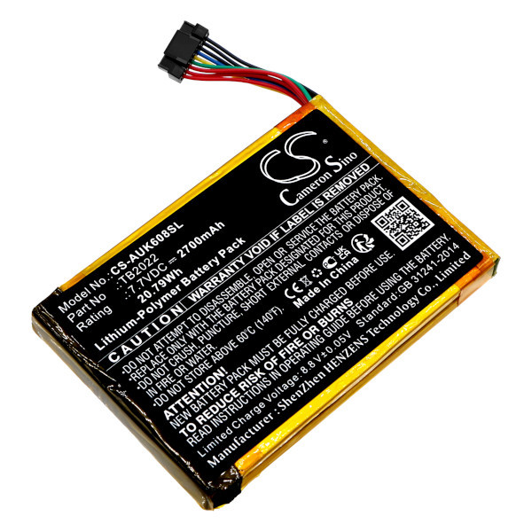 Autel TB2022 accu (2700 mAh, 123accu huismerk)  AAU00212 - 1