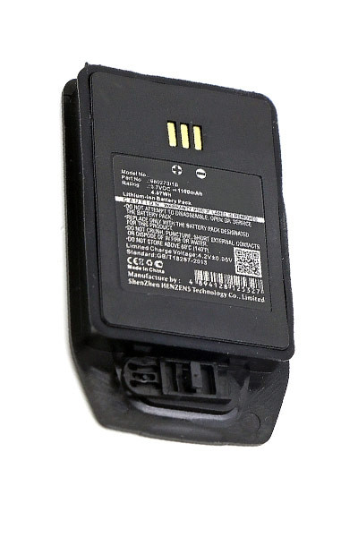 Avaya 1220187 / 660273/1B accu (3.7 V, 1100 mAh, 123accu huismerk)  AAV00041 - 1