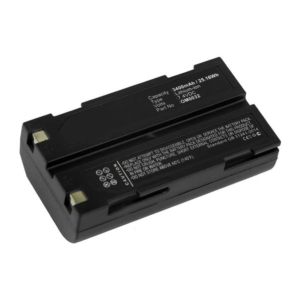 BCI OM0032 / MCR-1821J/1-H accu (7.4 V, 3400 mAh, 123accu huismerk)  ABC00005 - 1