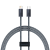 Baseus Dynamic Series USB-C kabel 1 meter (20W, grijs)  ABA00198 - 1