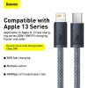 Baseus Dynamic Series USB-C kabel 1 meter (20W, grijs)  ABA00198 - 4