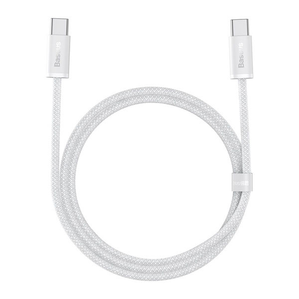 Baseus Dynamic Series USB-C naar USB-C kabel 1 meter (100W, wit)  ABA00190 - 1