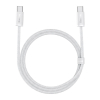 Baseus Dynamic Series USB-C naar USB-C kabel 1 meter (100W, wit)