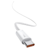 Baseus Dynamic Series USB-C naar USB-C kabel 1 meter (100W, wit)  ABA00190 - 3