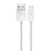 Baseus Dynamic Series USB naar Lightning kabel 1 meter (2.4A, wit)  ABA00182 - 2
