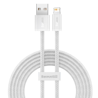 Baseus Dynamic Series USB naar Lightning kabel 2 meter (2.4A, wit)  ABA00192