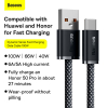 Baseus Dynamic Series USB naar USB-C kabel 1 meter (100W, grijs)  ABA00181 - 4