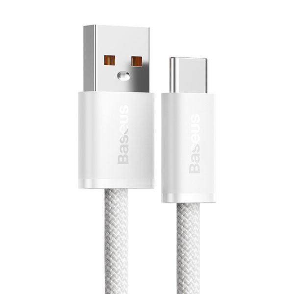 Baseus Dynamic Series USB naar USB-C kabel 1 meter (100W, wit)  ABA00194 - 2