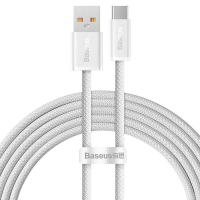 Baseus Dynamic Series USB naar USB-C kabel 2 meter (100W, wit)  ABA00183