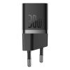 Baseus GaN5 Fast Charger USB-C (30W, zwart)  ABA00237 - 1