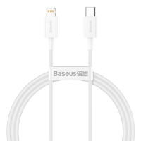 Baseus Superior Fast Charging USB-C naar Lightning kabel 1 meter (20W, wit)  ABA00225
