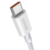 Baseus Superior Fast Charging USB-C naar USB-C kabel 1 meter (100W, wit)  ABA00229 - 2