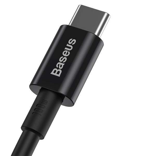 Baseus Superior Fast Charging USB-C naar USB-C kabel 2 meter (100W, zwart)  ABA00208 - 2