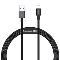 Baseus Superior Fast Charging USB naar USB-C kabel 1 meter (66W, zwart)  ABA00219