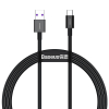 Baseus Superior Fast Charging USB naar USB-C kabel 1 meter (66W, zwart)  ABA00219 - 1