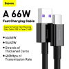 Baseus Superior Fast Charging USB naar USB-C kabel 1 meter (66W, zwart)  ABA00219 - 4