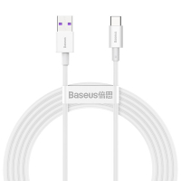 Baseus Superior Fast Charging USB naar USB-C kabel 2 meter (66W, wit)  ABA00215