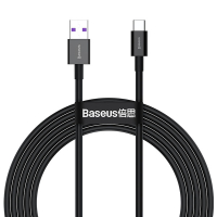 Baseus Superior Fast Charging USB naar USB-C kabel 2 meter (66W, zwart)  ABA00205