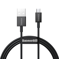 Baseus Superior Fast Charging USB naar micro-USB kabel 1 meter (2A, zwart)  ABA00222