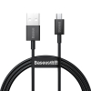 Baseus Superior Fast Charging USB naar micro-USB kabel 1 meter (2A, zwart)