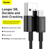 Baseus Superior Fast Charging USB naar micro-USB kabel 1 meter (2A, zwart)  ABA00222 - 4