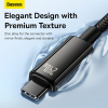 Baseus Tungsten Gold Fast Charging USB-C naar USB-C kabel 1 meter (240W, zwart)  ABA00212 - 5