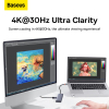 Baseus UltraJoy 5-poorts Hub USB-C naar HDMI en 3x USB-A (grijs)  ABA00187 - 4