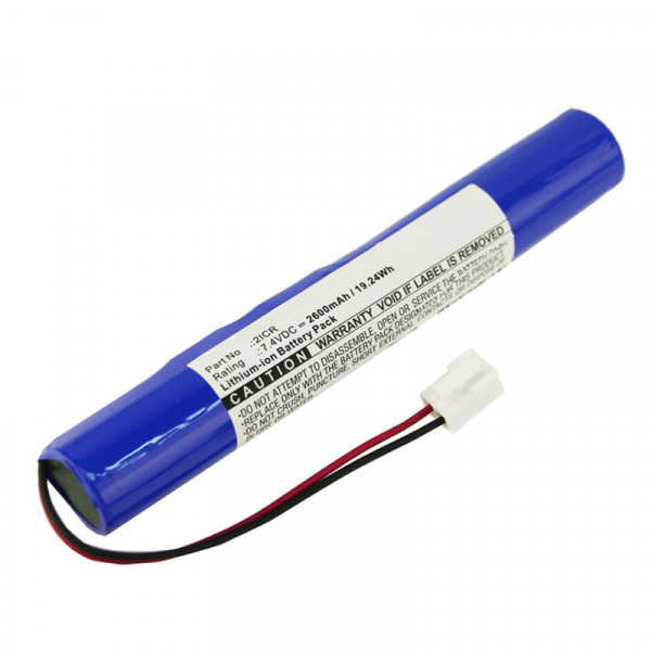 Bayco 2ICR accu (7.4 V, 2600 mAh, 123accu huismerk)  ABA00088 - 1