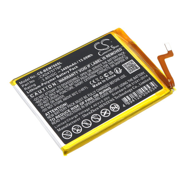 Bea-fon CXD475778P accu (3400 mAh, 123accu huismerk)  ABE00279 - 1