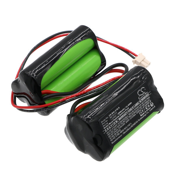 Beghelli 98100137 accu (7.2 V, 2000 mAh, 123accu huismerk)  ABE00270 - 1