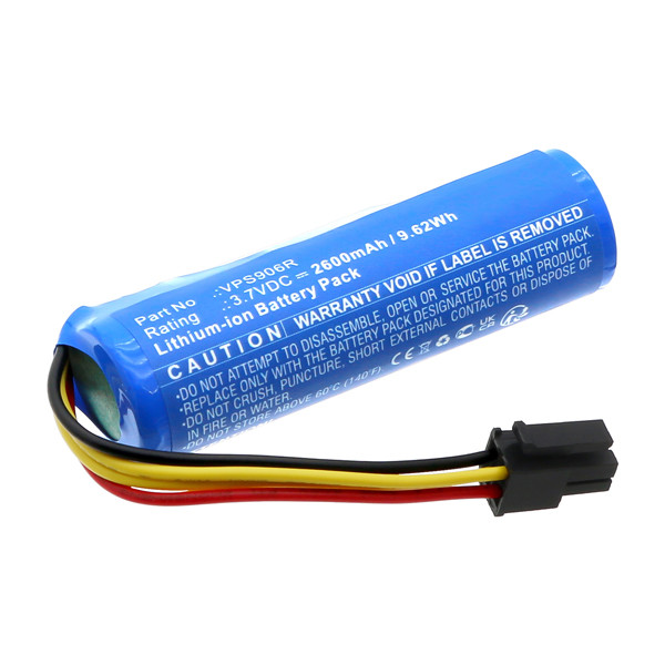 Beko VPS906R accu (2600 mAh, 123accu huismerk)  ABE00284 - 1