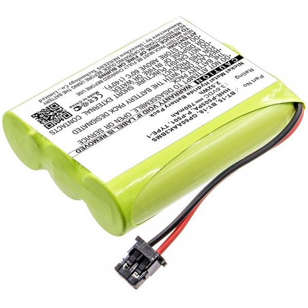 Bell Phone BP-T18 / BP-T24 / P-P504 accu (3.6 V, 700 mAh, 123accu huismerk)  ABE00042 - 1